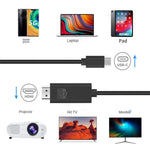 Câble écran OT-UC503 USB Type C mâle vers HDMI mâle 4K