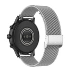 Milan Metal Steel Mesh One Buckle Strap, For Huawei Watch GT 3 42mm, For Huawei Watch 2, For Honor Watch ES, For Honor Magic Watch 2 42mm