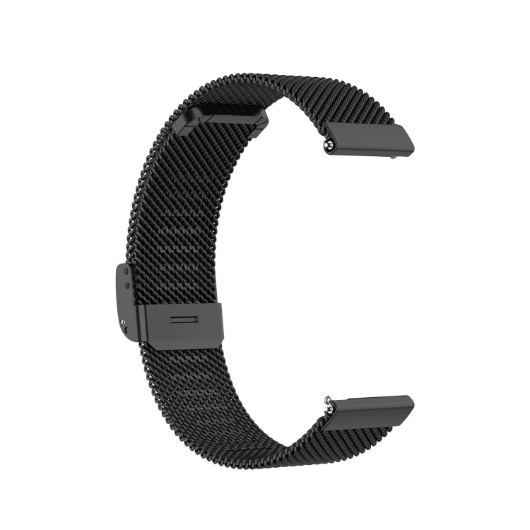 Milan Metal Steel Mesh One Buckle Strap, For Huawei Watch GT 3 42mm, For Huawei Watch 2, For Honor Watch ES, For Honor Magic Watch 2 42mm
