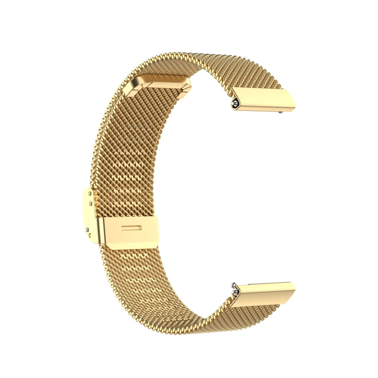 Milan Metal Steel Mesh One Buckle Strap, For Huawei Watch GT 3 42mm, For Huawei Watch 2, For Honor Watch ES, For Honor Magic Watch 2 42mm