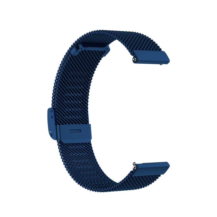 Milan Metal Steel Mesh One Buckle Strap, For Huawei Watch GT 3 42mm, For Huawei Watch 2, For Honor Watch ES, For Honor Magic Watch 2 42mm