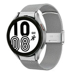 Milan Metal Steel Mesh One Buckle Strap, For Samsung Galaxy Watch 3 41mm, For Samsung Galaxy Watch 4 Classic 42mm / 46mm, For Samsung Galaxy Watch 4 40mm / 44mm, For Samsung Galaxy Gear Sport, For Samsung Galaxy Gear S2 Classic