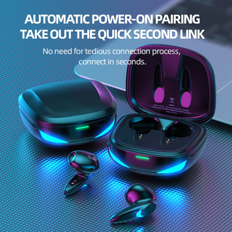 Écouteurs Bluetooth G10 TWS 5.2 binauraux stéréo tactiles pour jeu