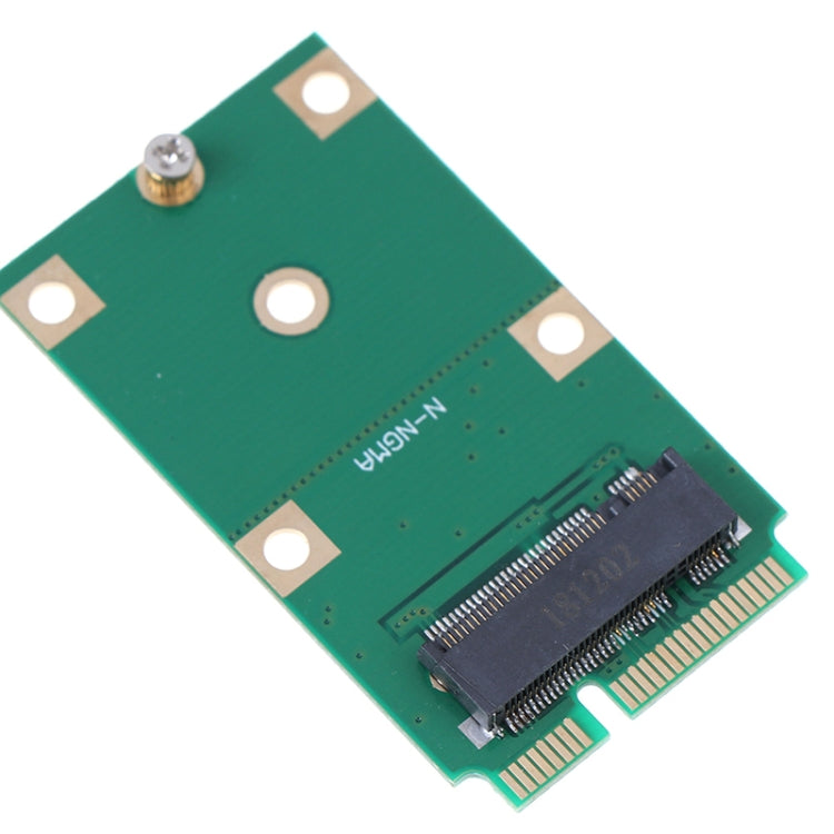 Carte adaptatrice Mini PCI-E M.2 NGFF 30mm 42mm SSD vers mSATA 52 broches