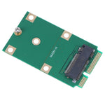 Carte adaptatrice Mini PCI-E M.2 NGFF 30mm 42mm SSD vers mSATA 52 broches