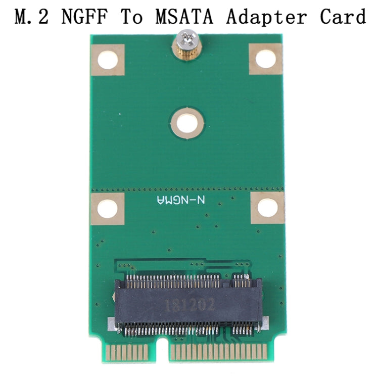 Carte adaptatrice Mini PCI-E M.2 NGFF 30mm 42mm SSD vers mSATA 52 broches