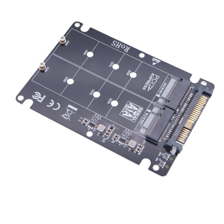 Carte adaptatrice 2 ports NGFF M.2 NVME vers U.2 SFF-8639