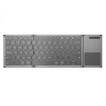 Clavier Bluetooth sans fil pliable en trois, mini, ultra-mince et multifonction B066S, B066S