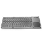 Clavier Bluetooth sans fil pliable en trois, mini, ultra-mince et multifonction B066S, B066S