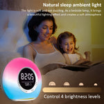 P11 Enceinte Bluetooth avec lumière d'ambiance LED, alarme et affichage de la température, P11