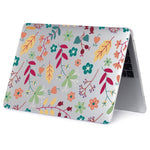 ENKAY Flower Series Pattern Étui de protection transparent pour ordinateur portable MacBook Air 13,3 pouces A1932 / A2179 / A2337, pour MacBook Air 13,3 pouces A1932 / A2179 / A2337