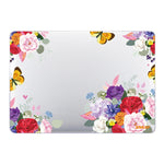 ENKAY Flower Series Pattern Étui de protection transparent pour ordinateur portable MacBook Air 13,3 pouces A1932 / A2179 / A2337, pour MacBook Air 13,3 pouces A1932 / A2179 / A2337