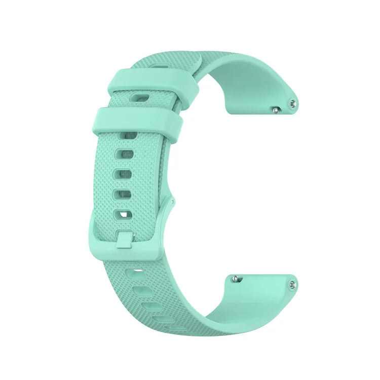 Bracelet en silicone à carreaux de 20 mm, pour Samsung Galaxy Watch Active 40 mm, pour Samsung Galaxy Watch 42 mm, pour Samsung Galaxy Gear Sport, pour Samsung Gear S2 Classic
