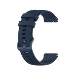 Bracelet en silicone à carreaux de 20 mm, pour Samsung Galaxy Watch Active 40 mm, pour Samsung Galaxy Watch 42 mm, pour Samsung Galaxy Gear Sport, pour Samsung Gear S2 Classic
