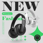Casque stéréo sans fil Bluetooth 5.1 Fingertime P6 avec microphone