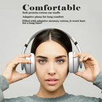 Casque stéréo sans fil Bluetooth 5.1 Fingertime P6 avec microphone