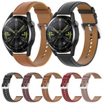 Bracelet de montre en fil à coudre texture veau, Pour Samsung Galaxy Watch 3 45mm, Pour Samsung Galaxy Watch 46mm, Pour Samsung Galaxy Gear S3 Classic / Gear S3 Frontier