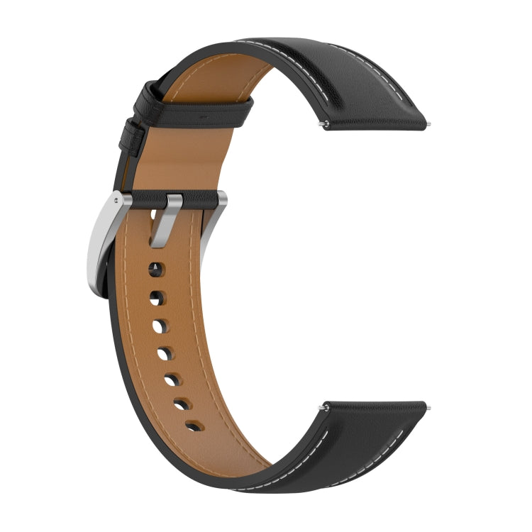 Calf Texture Sewing Thread Watchband, For Huawei Watch GT 3 42mm, For Huawei Watch GT 2 42mm, For Huawei Watch 2