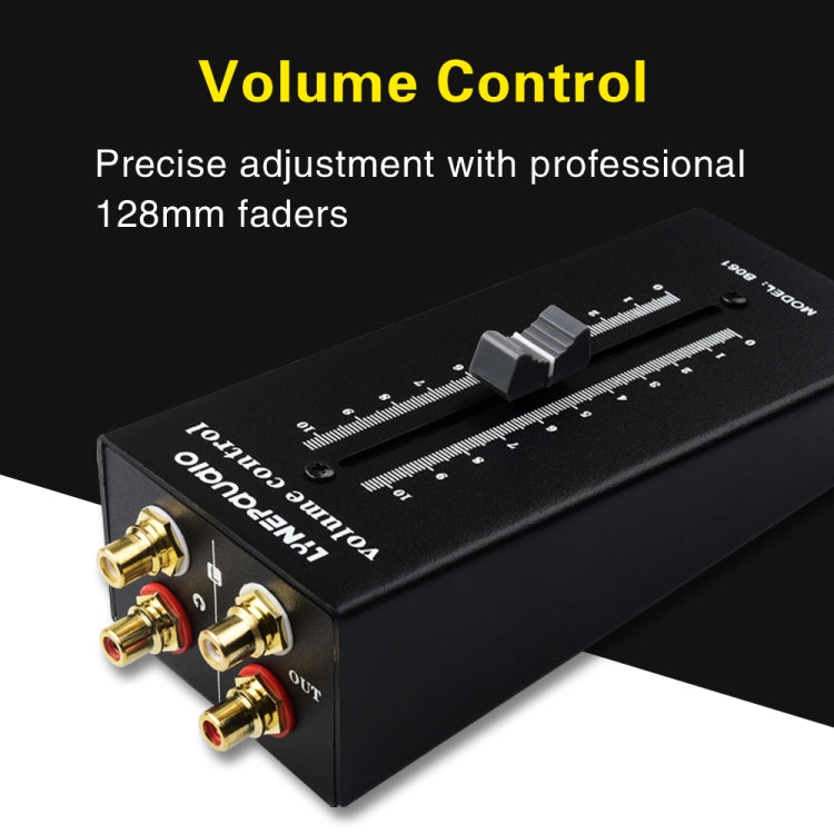 Contrôleur de volume sans alimentation pour enceinte passive avec préamplificateur, interface RCA, préamplificateur passif
