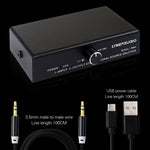 Distributeur de signal audio 1 entrée 4 sorties, sans consommation, sortie interface 3,5 mm, 1 entrée 4 sorties interface 3,5 mm