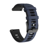 20mm Mixed-Color Silicone Strap, For Huawei Watch GT3 42mm, For Huawei Watch GT2 42mm