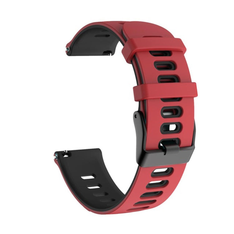 22mm Mixed-Color Silicone Strap, For Huawei Watch GT 42mm / 46mm, For Huawei Watch GT2 46mm