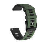 22mm Mixed-Color Silicone Strap, For Huawei Watch GT 42mm / 46mm, For Huawei Watch GT2 46mm