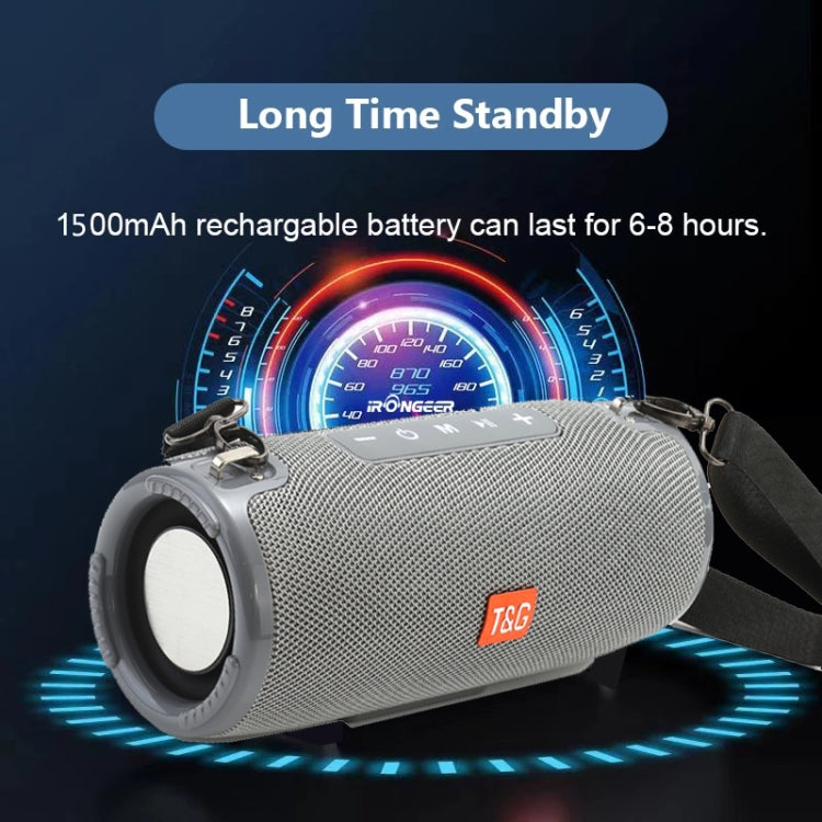 T&G TG324 Enceinte Bluetooth Portable Étanche Haute Puissance Support FM / Carte TF