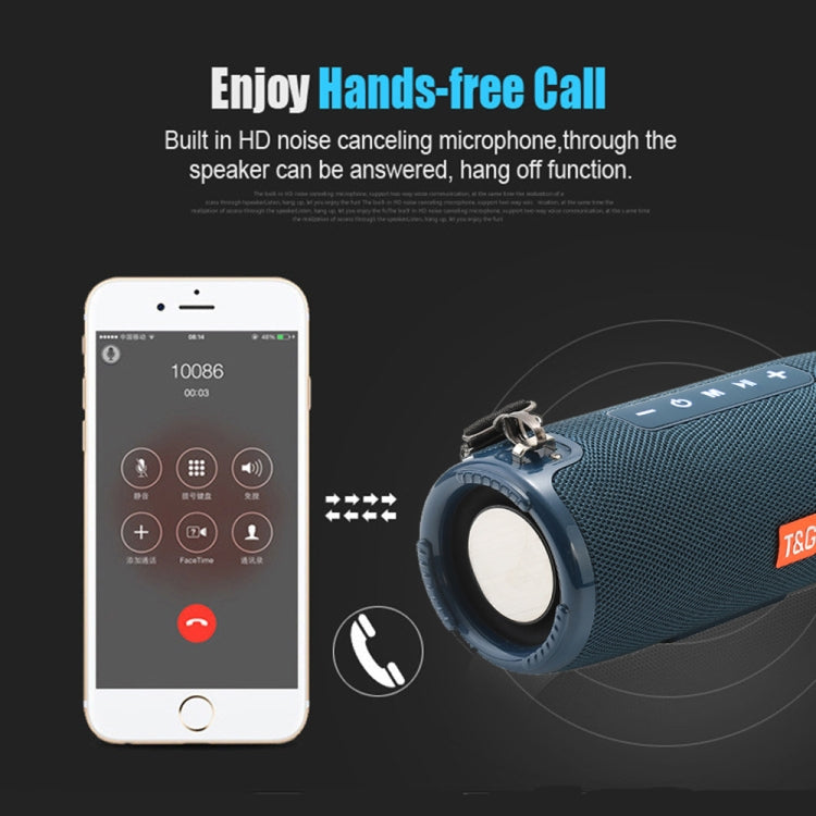 T&G TG324 Enceinte Bluetooth Portable Étanche Haute Puissance Support FM / Carte TF