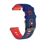 Bracelet en silicone multicolore de 20 mm, pour Samsung Galaxy Watch Active 2 44 mm, pour Samsung Galaxy Watch Active 40 mm