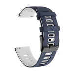 Bracelet en silicone de couleur mélangée de 20 mm, pour Samsung Galaxy Watch 42 mm, pour Samsung Gear Sport