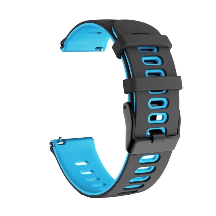 Bracelet en silicone de couleur mélangée de 20 mm, pour Samsung Galaxy Watch 42 mm, pour Samsung Gear Sport