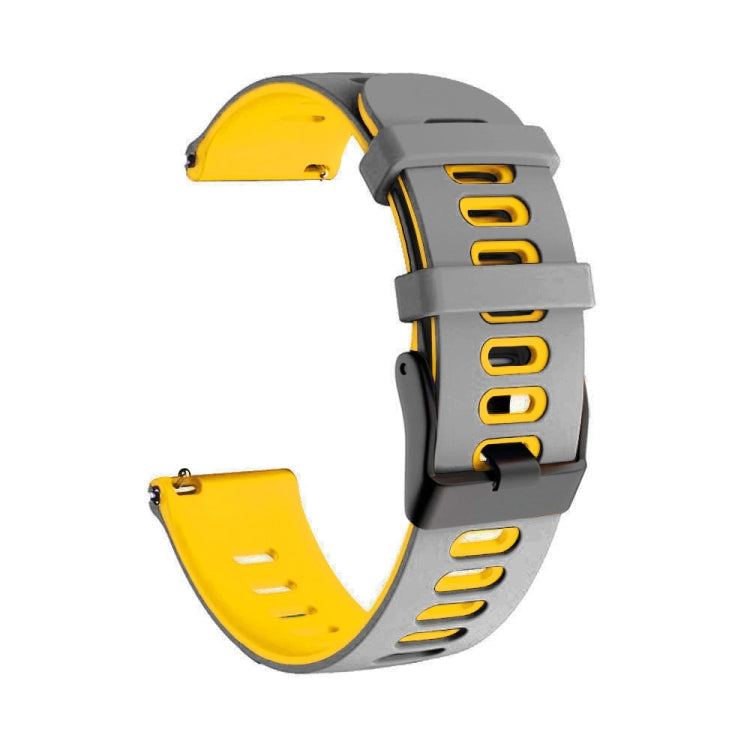 Bracelet en silicone de couleur mélangée de 20 mm, pour Samsung Galaxy Watch 42 mm, pour Samsung Gear Sport