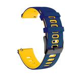 Bracelet en silicone de couleur mélangée de 20 mm, pour Samsung Galaxy Watch 42 mm, pour Samsung Gear Sport