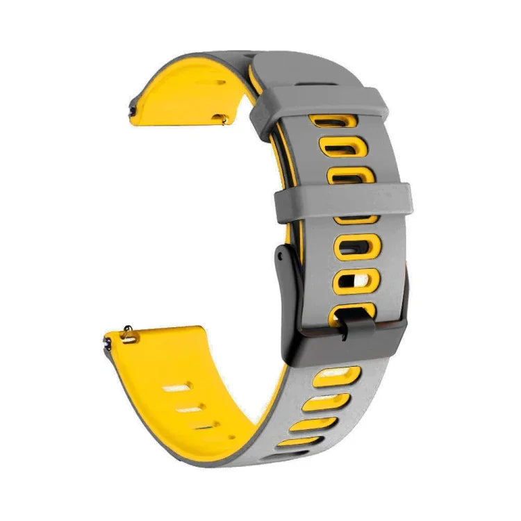 Bracelet en silicone multicolore de 20 mm, pour Samsung Gear S2 Classic