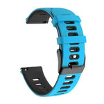 Bracelet en silicone multicolore de 20 mm, pour Samsung Gear S2 Classic