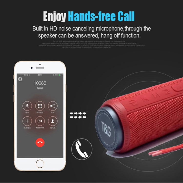 T&G TG332 Enceinte Bluetooth Portable Étanche Stéréo HIFI 10W