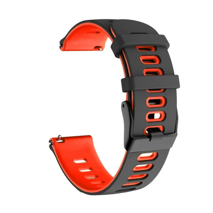 22mm Mixed-Color Silicone Strap, For Samsung Gear S3 Classic