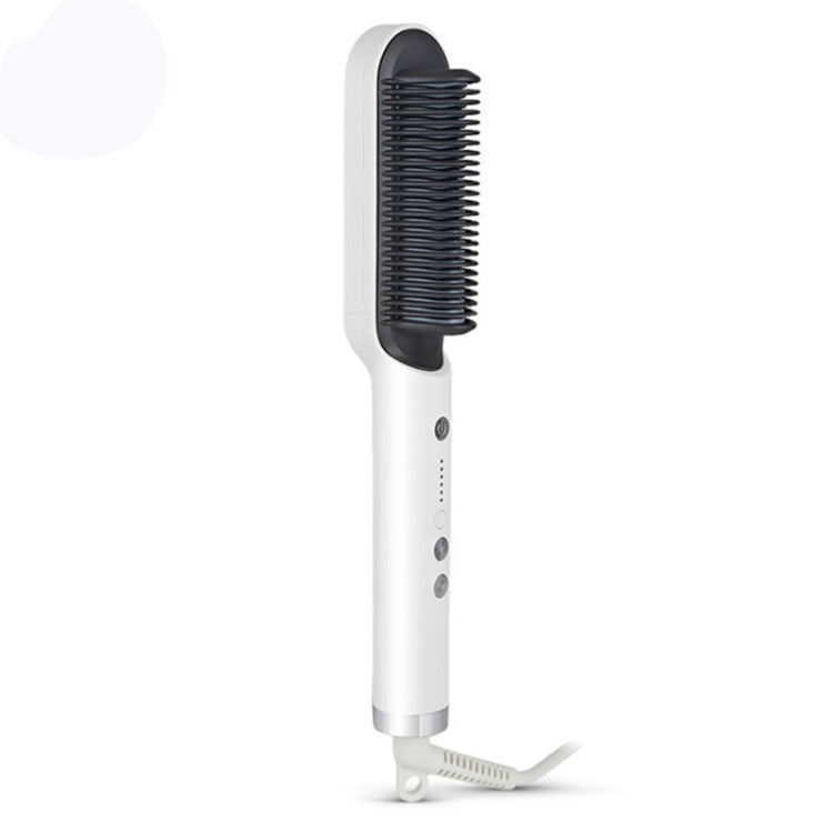 K-SKIN KD380 Lisseur de cheveux Électrique Peigne lisseur friseur Brosse Chauffage PTC Brosse à lisser en céramique, prise UK, noir, prise UK, blanc, prise EU, noir, prise EU, blanc