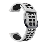 20mm Mixed-color Silicone Strap, For Garmin Vivoactive3 Music, For Garmin Vivomove Sport