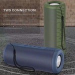 NewRixing NR9019 Enceinte Bluetooth Stéréo TWS Portable Support Carte TF / FM