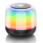 JY12 Enceinte Bluetooth Sans Fil Lumière Respirante LED RGB Plein Écran