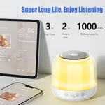 JY12 Enceinte Bluetooth Sans Fil Lumière Respirante LED RGB Plein Écran