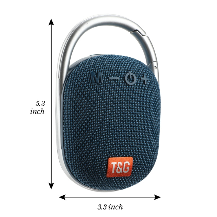T&G TG321 Enceinte Mini Portable Sans Fil Extérieure TWS avec Lumière LED, TG321