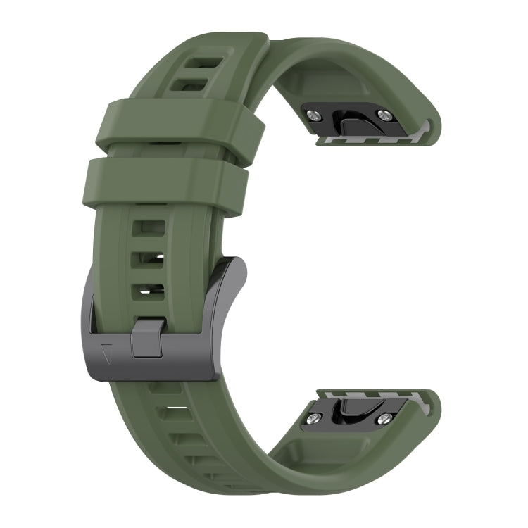 22mm Silicone Solid Color Watch Band, For Garmin Instinct 2, For Garmin Instinct, For Garmin Approach S62