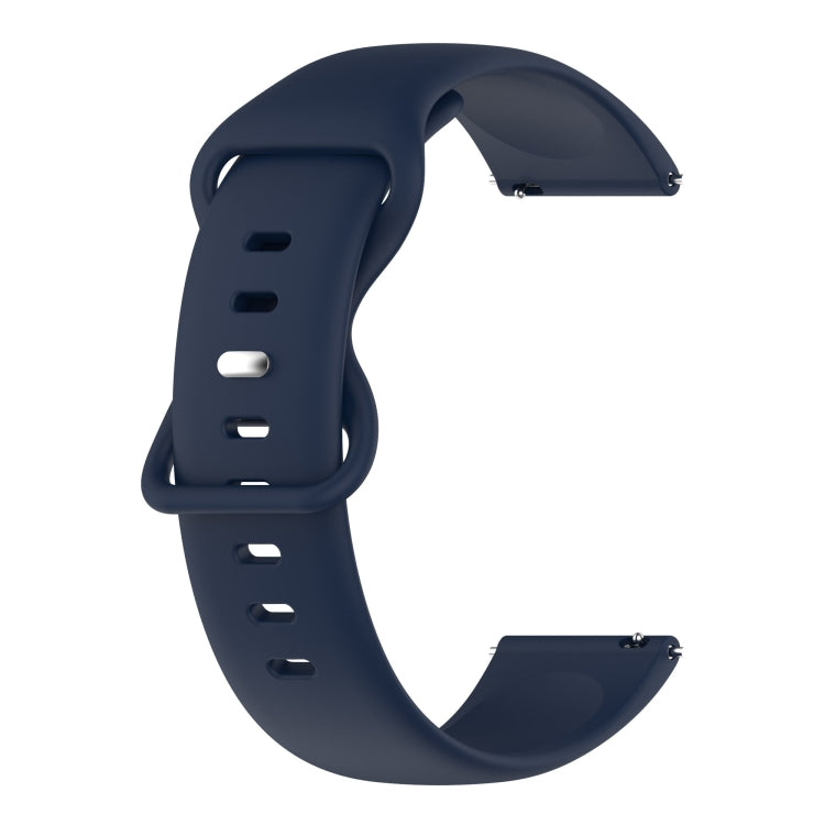 20mm Solid Color Silicone Watch Band, For Garmin Forerunner 158, For Garmin Forerunner 55, For Garmin Vivoactive3, For Garmin Venu