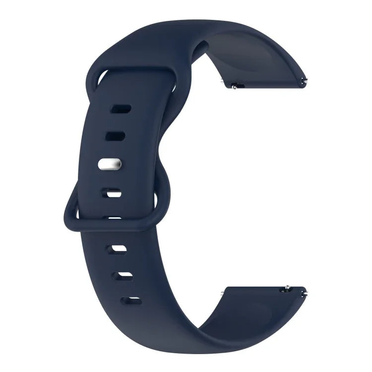 Bracelet de montre en silicone de couleur unie 20 mm, pour Samsung Galaxy Watch Active 40 mm, pour Samsung Galaxy Watch 42 mm, pour Samsung Galaxy Gear Sport, pour Samsung Gear S2 Classic