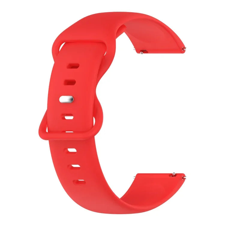 20mm Solid Color Silicone Watch Band, For Samsung Galaxy Watch Active 40mm, For Samsung Galaxy Watch 42mm, For Samsung Galaxy Gear Sport, For Samsung Gear S2 Classic