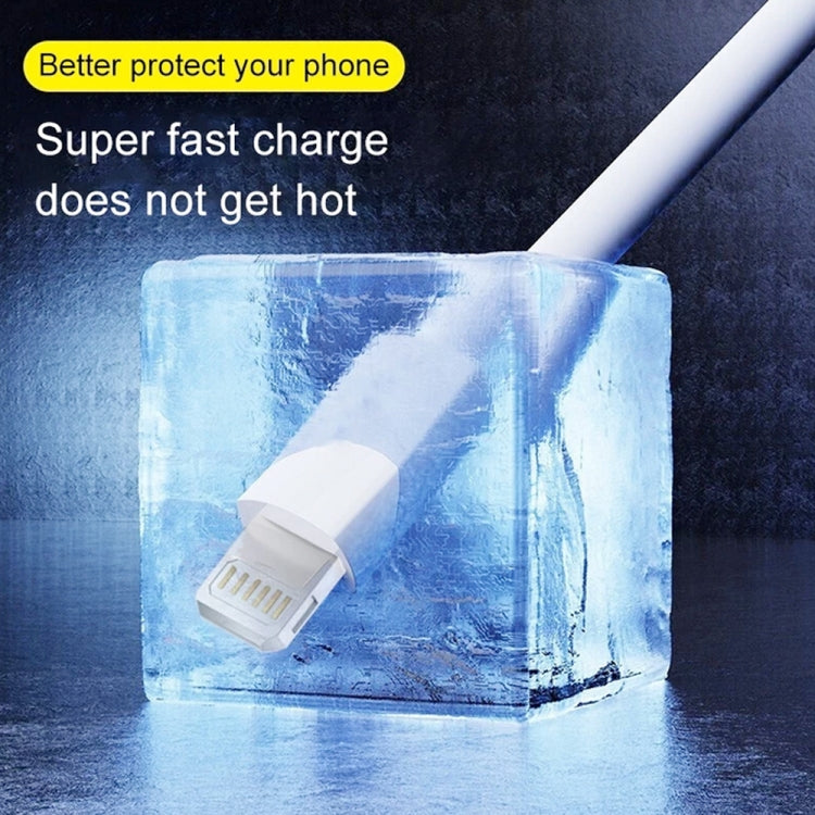 Câble de données de charge rapide PD30W USB-C / Type-C vers 8 broches pour iPhone Series, 1m, 1.5m, 2m