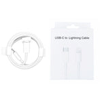 Câble de données de charge rapide PD30W USB-C / Type-C vers 8 broches pour iPhone Series, 1m, 1.5m, 2m